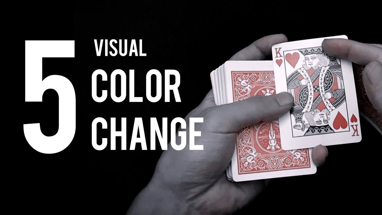 【解説】カラーチェンジ5種類　color change tutorial