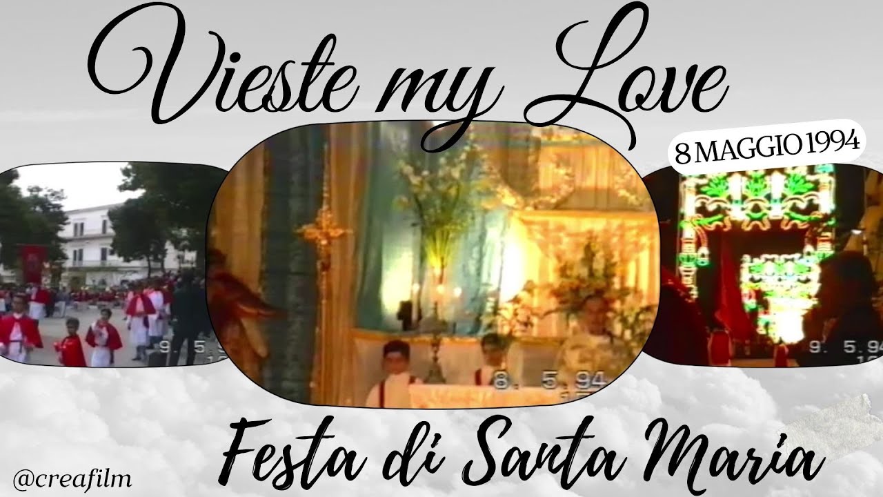🎥 Santa Maria di Merino 1994 - La Solenne Processione da Vieste al Santuario 🌊⛪