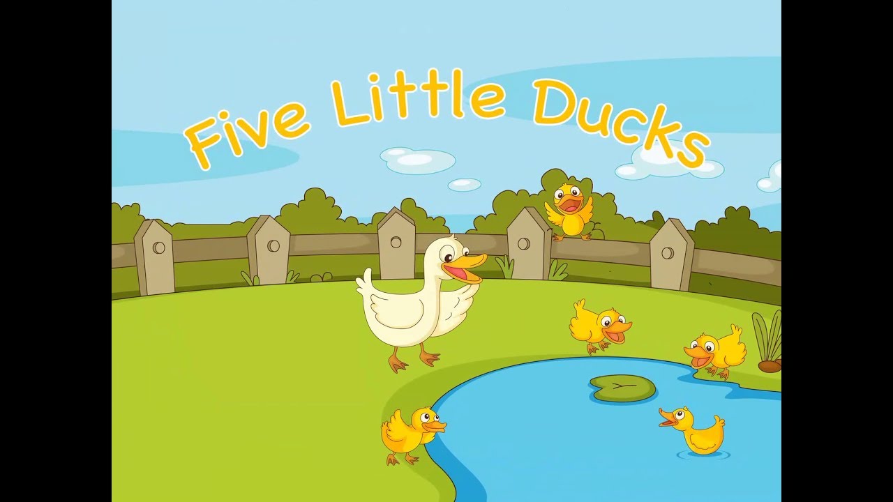 Five Little Ducks .. Sing, Count, Play for the ipad !