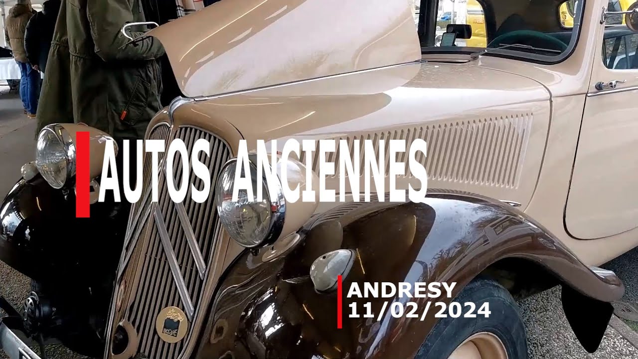 ANDRESY (78) - AUTOS ANCIENNES du DIMANCHE MATIN -11/02/2024