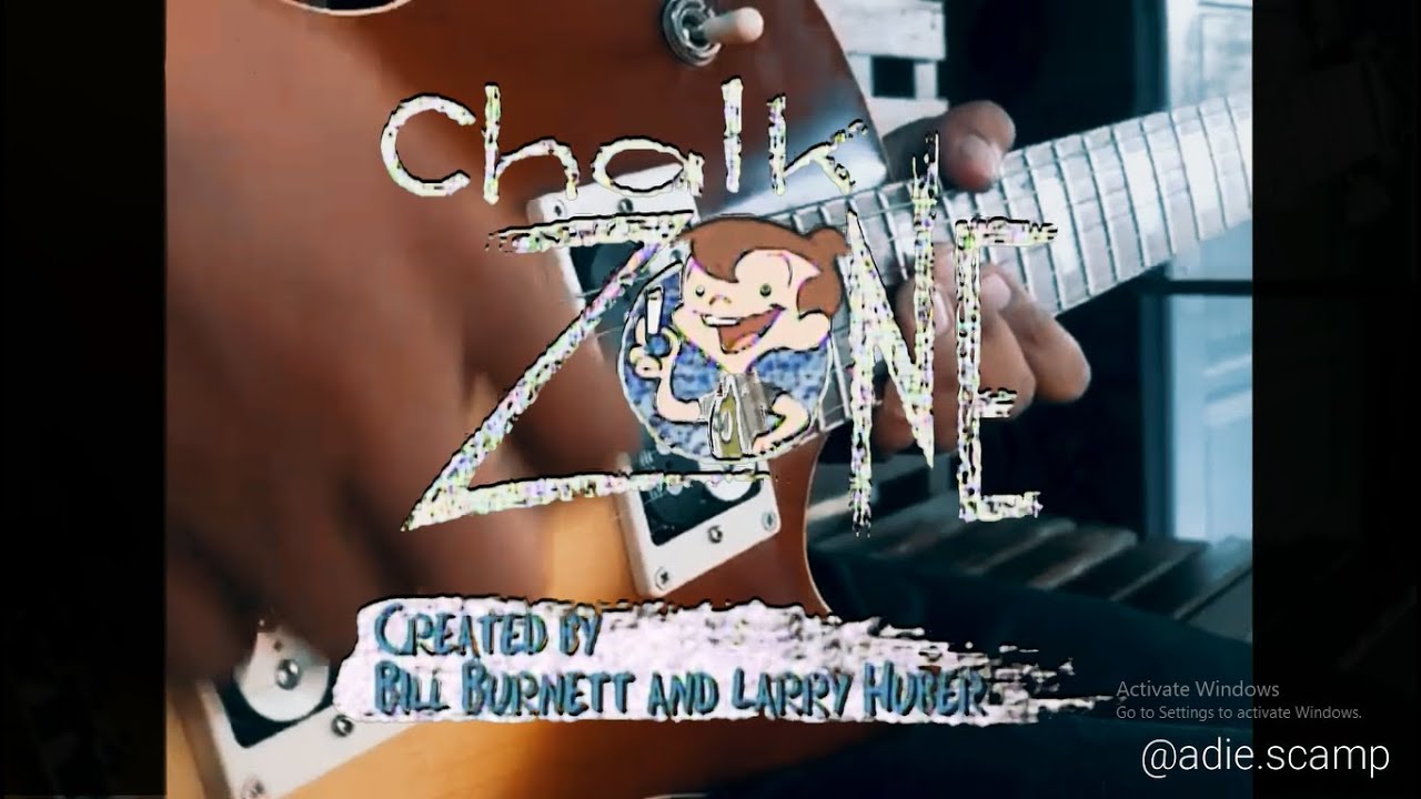 CHALKZONE - THEME SONG INTRO | GUITAR INSTRUMENTAL