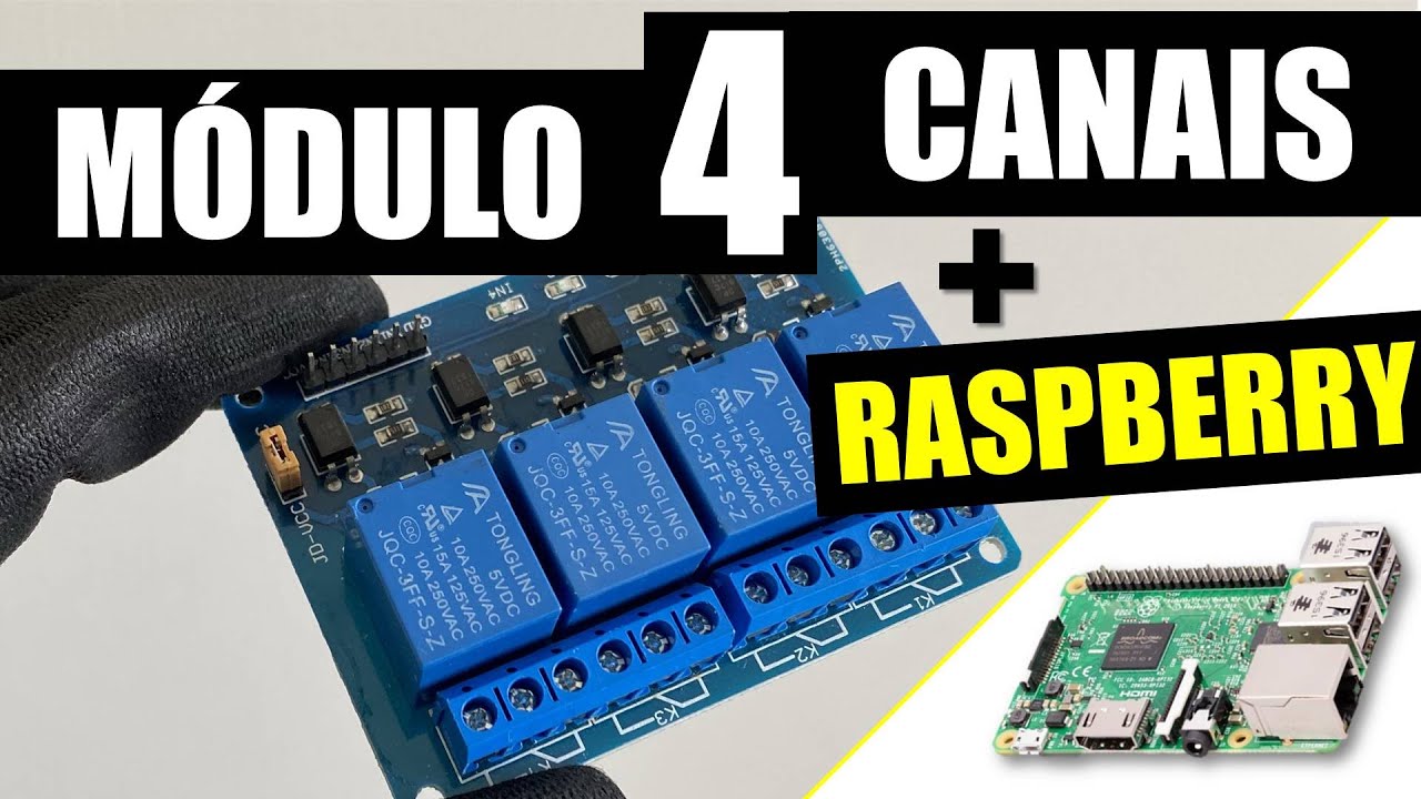COMO usar MÓDULO RELÉ no RASPBERRY PI e Linux