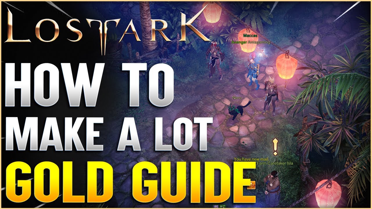 Lost Ark - Guide and Tips on how to make ALOT of GOLD!