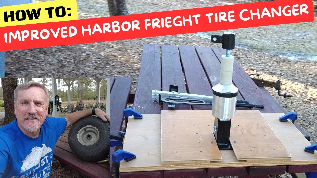 Как улучшить мини-шиномонтажный станок Harbor Freight