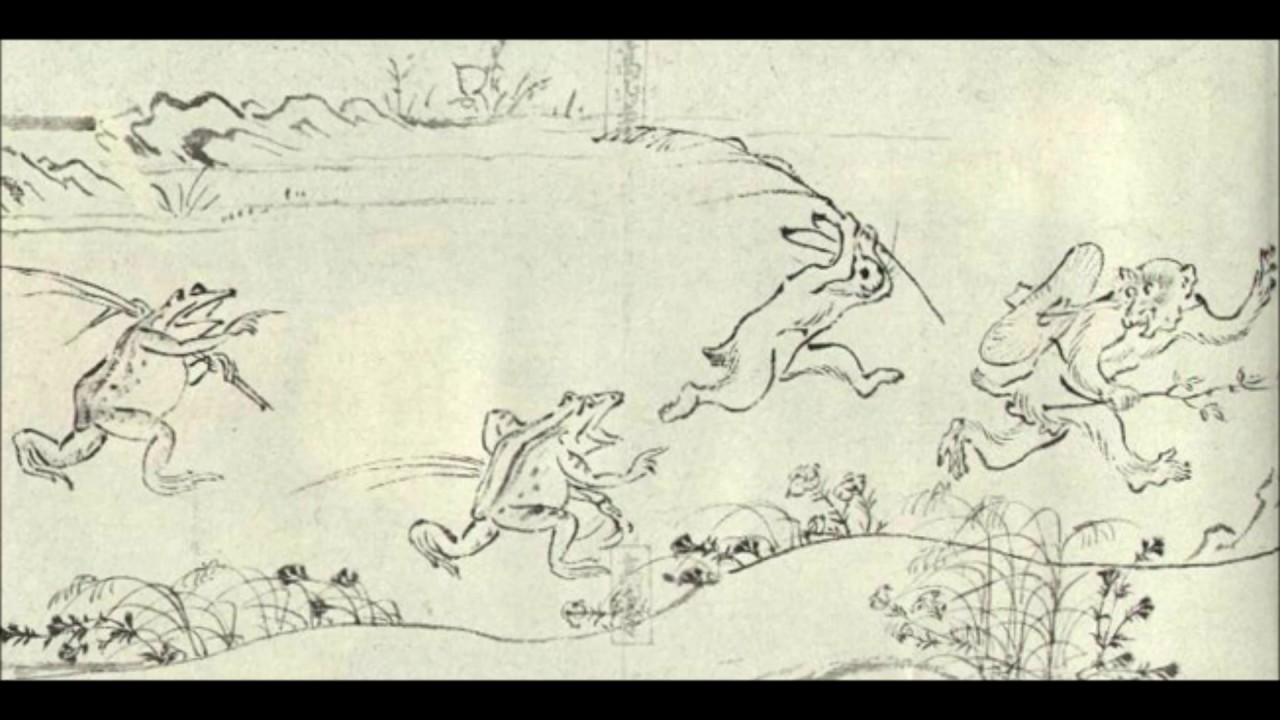 「合唱のためのコンポジション」１９５８～１９６８、のNo1から6番中の5番。「鳥獣戯画」 岩城宏之指揮、東京混声合唱団、読売日本交響楽団