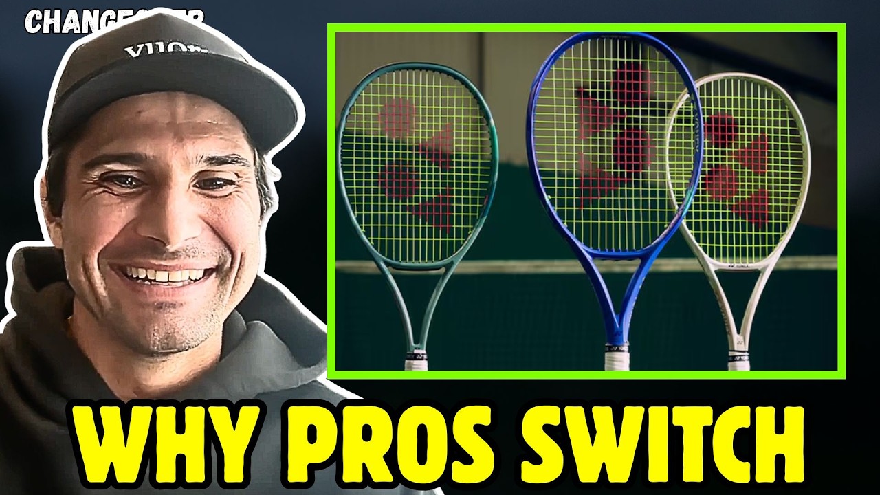 Характеристики ракеток игроков ATP и изменения | Маркос Хирон
