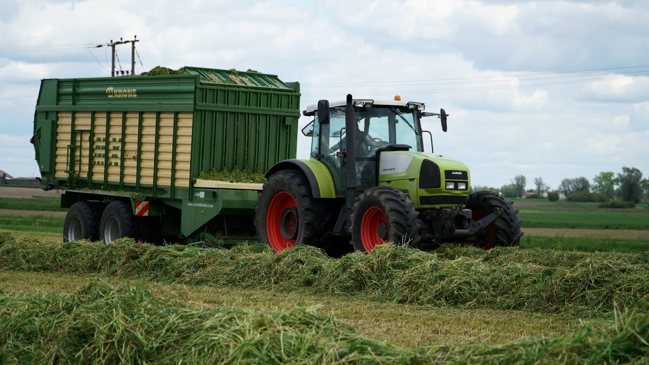 Sianokiszonka z CLAAS'ą! ✩ Claas ✩ Krone ✩ Case ✩ Manitou