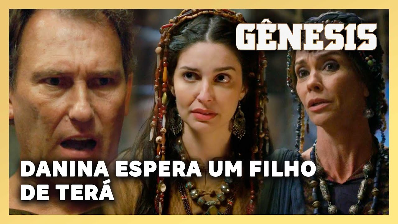 NOVELA G&Ecirc;NESIS: Danina revela que o filho que espera &eacute; de Ter&aacute;