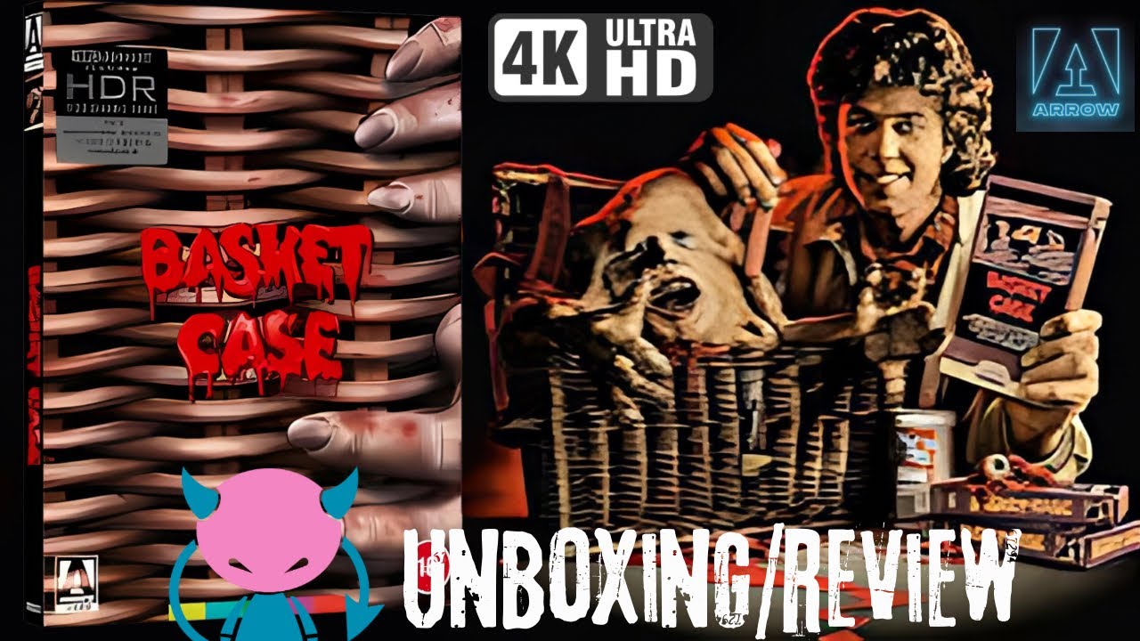 BASKET CASE 4K UHD Limited Edition Arrow Video Unboxing/Review