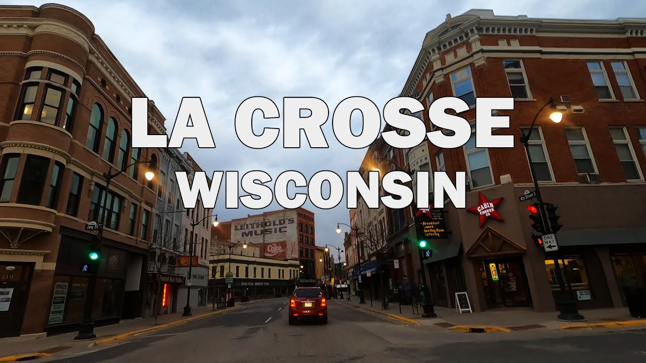 La Crosse, Wisconsin - Driving Tour 4K