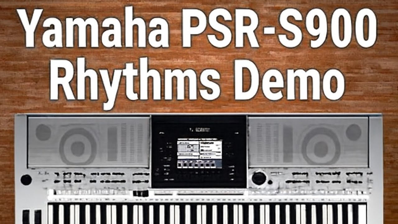 Yamaha PSR-S900 Rhythms Demo | Live Style Performance Test | Full Sound Preview