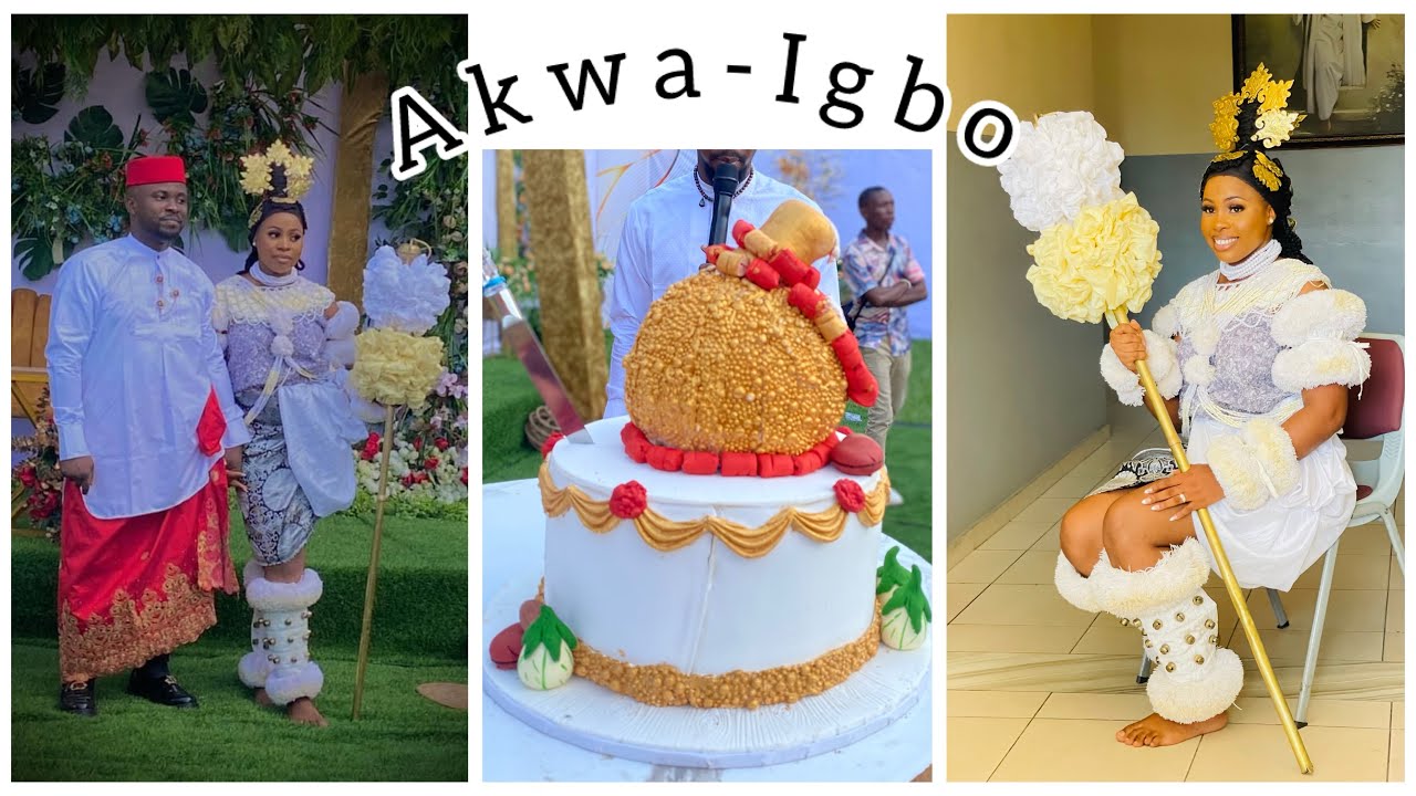 Our Simple and Colouful Reception First Outfit // Akwa-Igbo themed Marriage