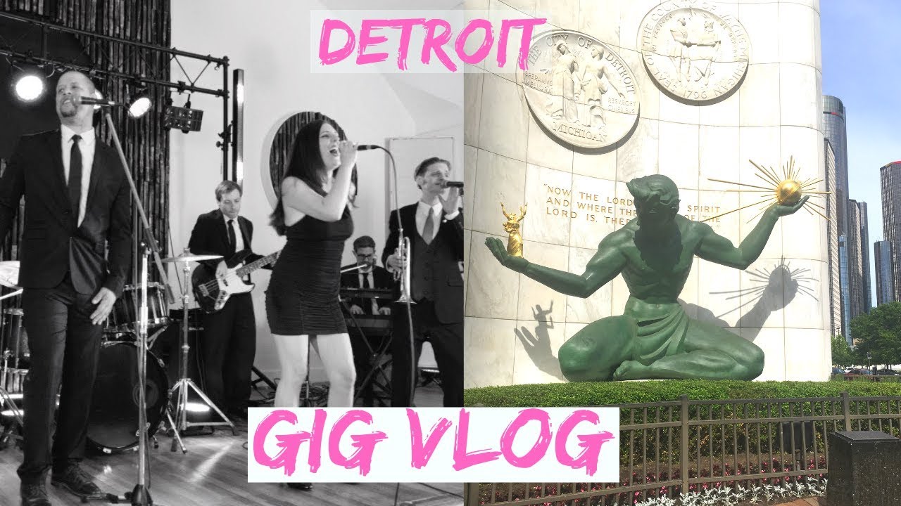 SINGING IN DETROIT / Musician vlog / Day in the life of a singer