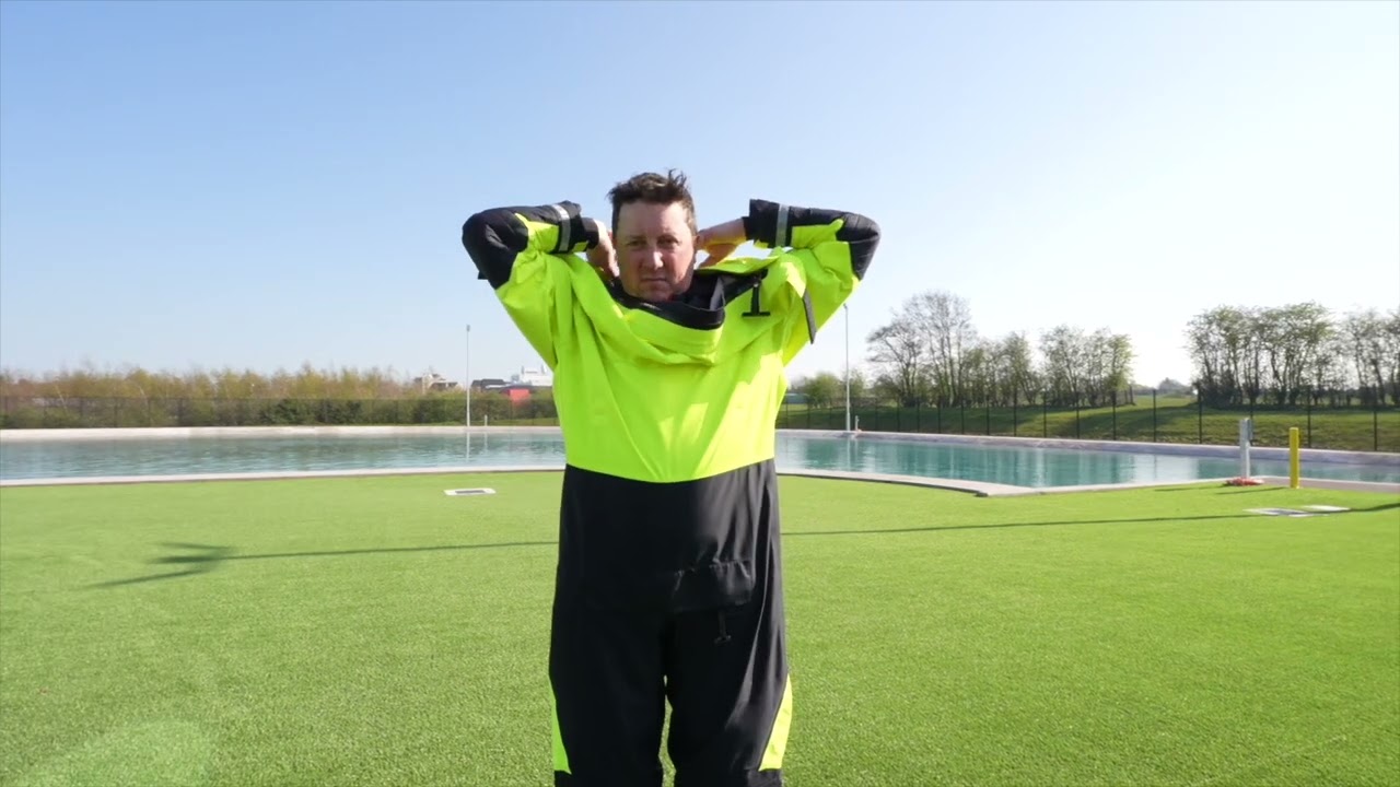 WRS Dry suit fitting - Chest Zippers