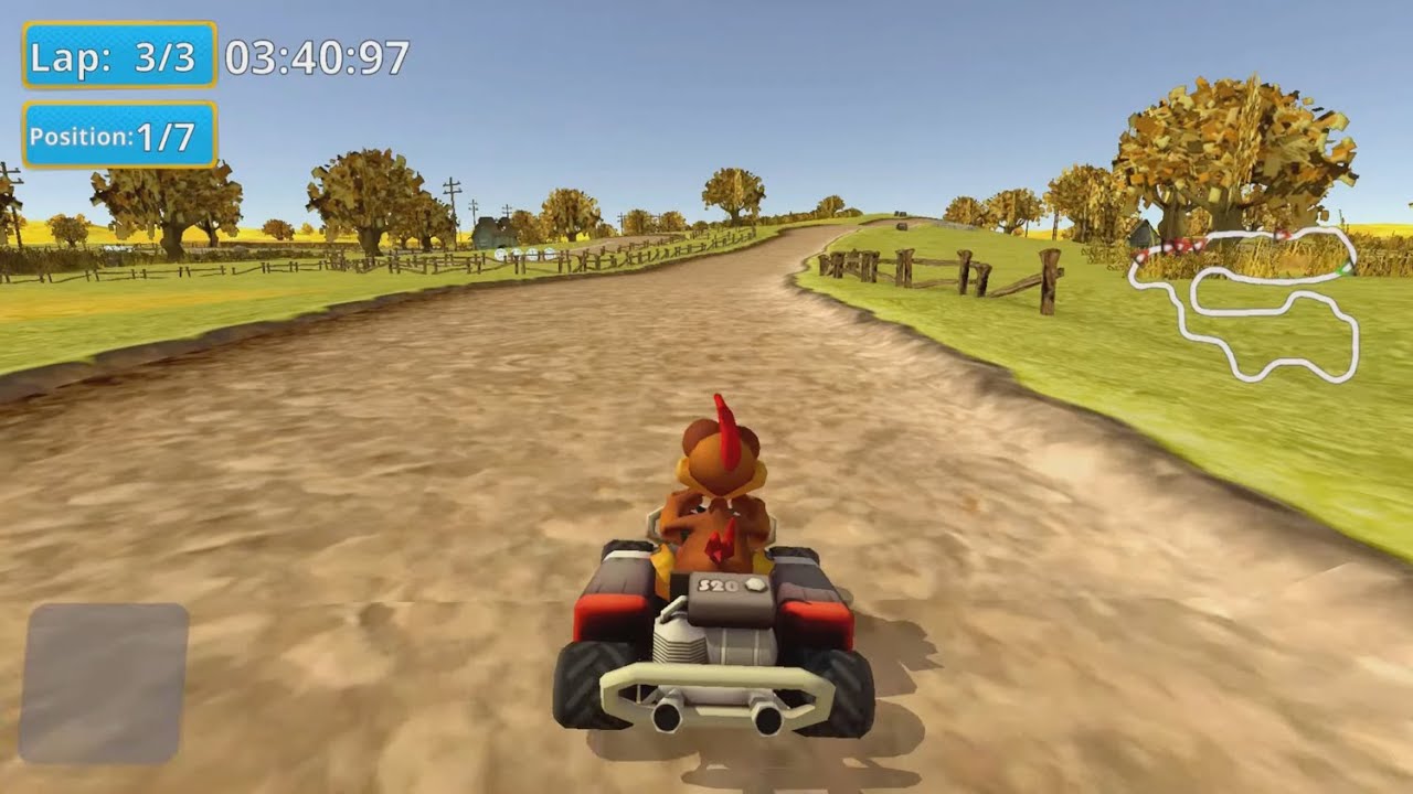 Crazy Chicken Kart 2 (PS5) gameplay