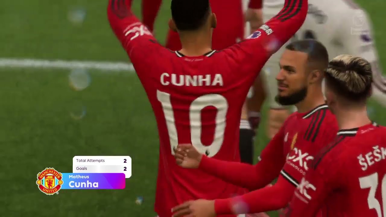 Man United 2-1 Arsenal | Lazzinho League Highlights 25/26 Career Mode 