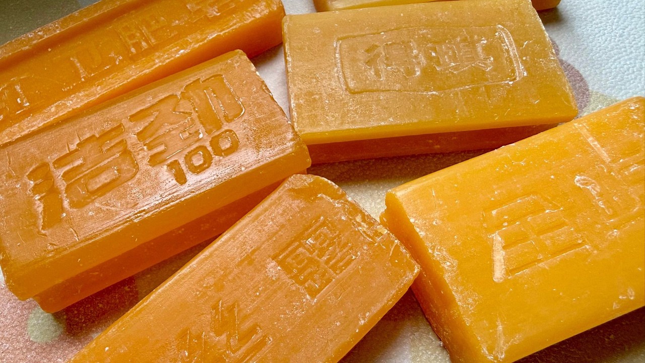 ASMR cutting dry soap/oddly carving soap/satisfying relaxing crunchy sounds/Crushing soap ASMR #4645