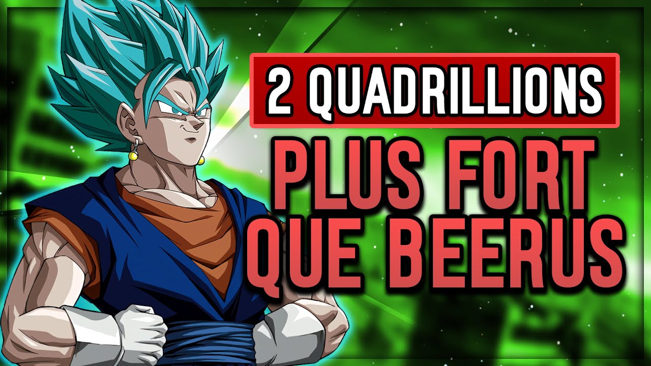 LA VRAIE PUISSANCE de VEGETTO BLUE (en unité)