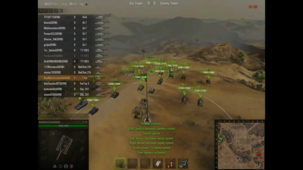 World of Tanks Clan Wars Serbian WoT [SERB] vs [UF] UnitedForces