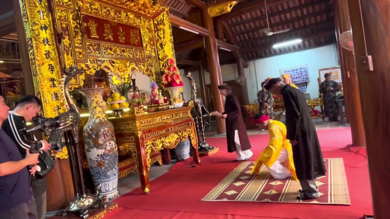 LỄ RƯỚC BẰNG CÔNG NHẬN DI TÍCH ĐỀN RỪNG
