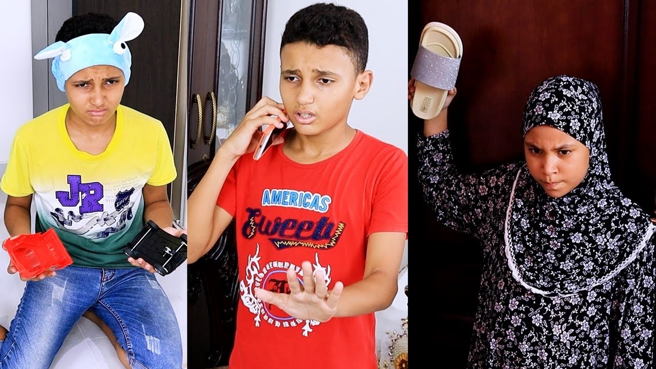 لما تكسر لعبة اخوك الصغير 😂😂😄 || مرام ومازن