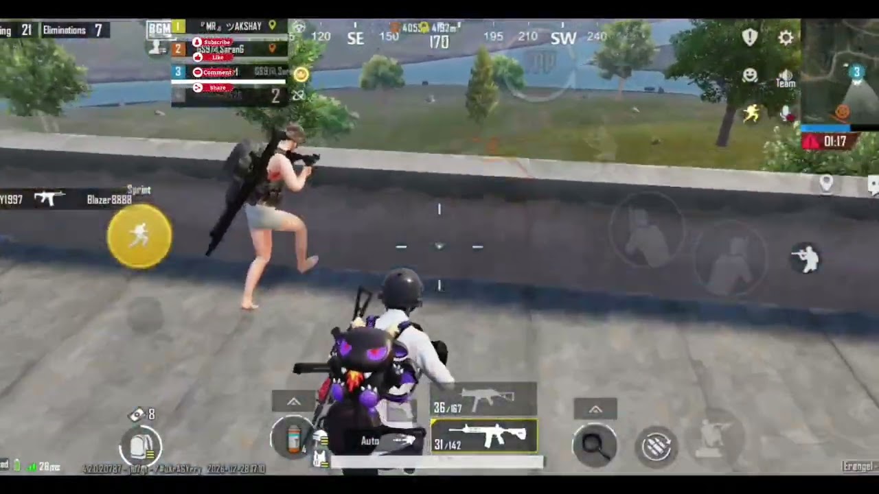 Gameplay highlight 👍 #Aardigamer523 #bgmi #PUBG #games 
