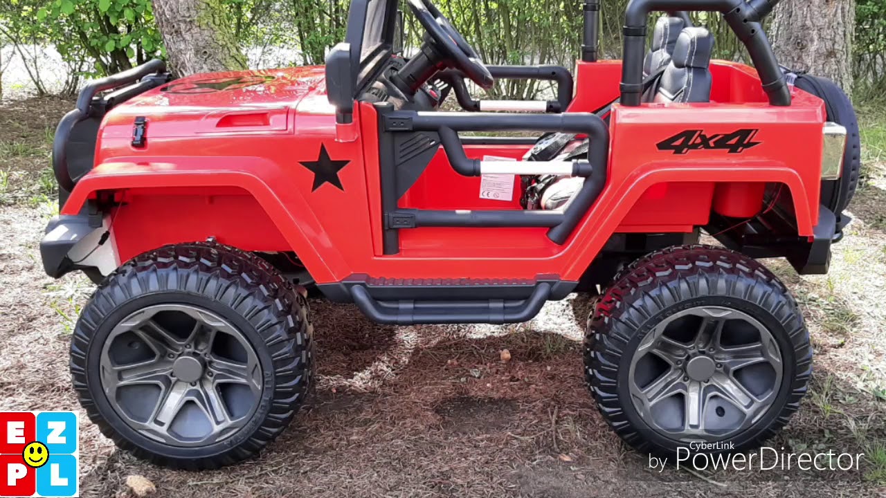 Jeep monster 4x4 dla dzieci wxe1688 od EkstraZabawki.pl
