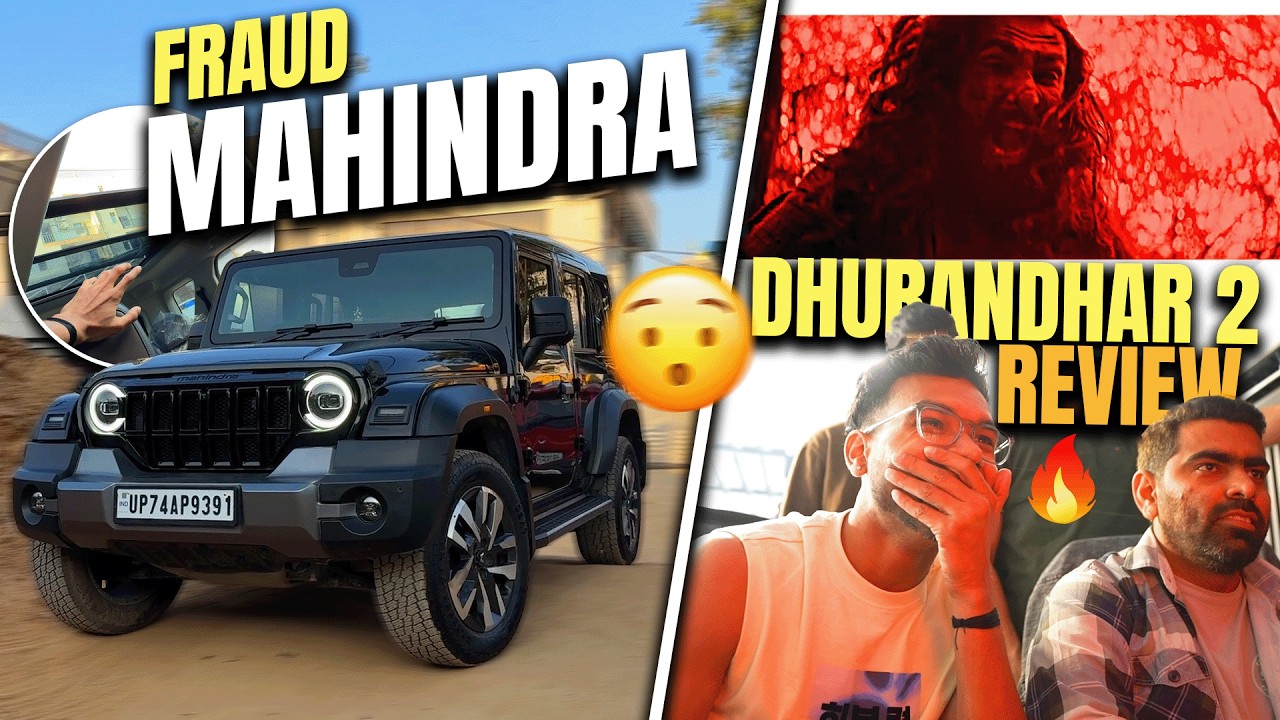 @Mahindra & Mahindra Please Explain! 😡 New Car Damage After Service | Dhurandhar 2 Trailer Review 🎬🔥