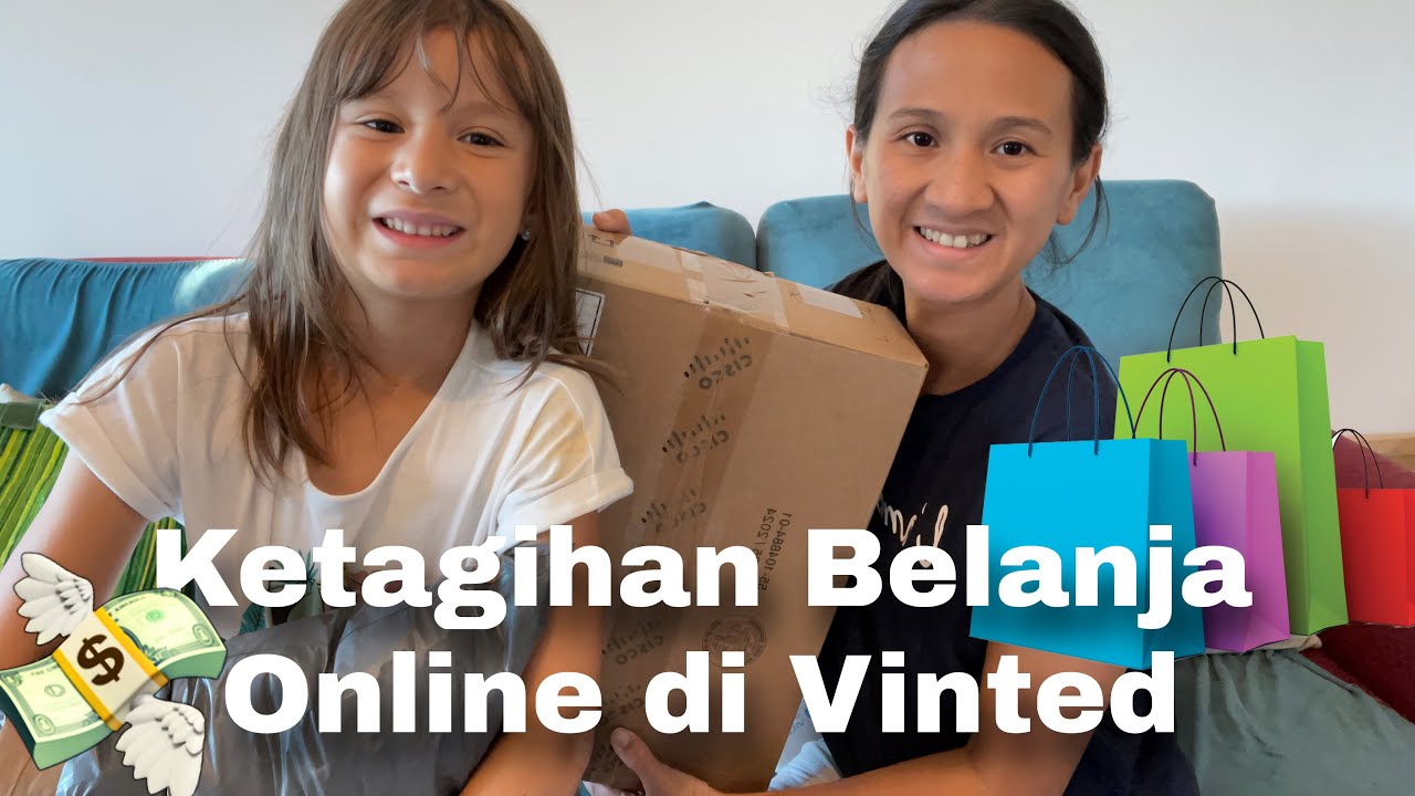 UNBOXING SHOPPING BAJU BEKAS ONLINE | BELANJA HEMAT DI VINTED