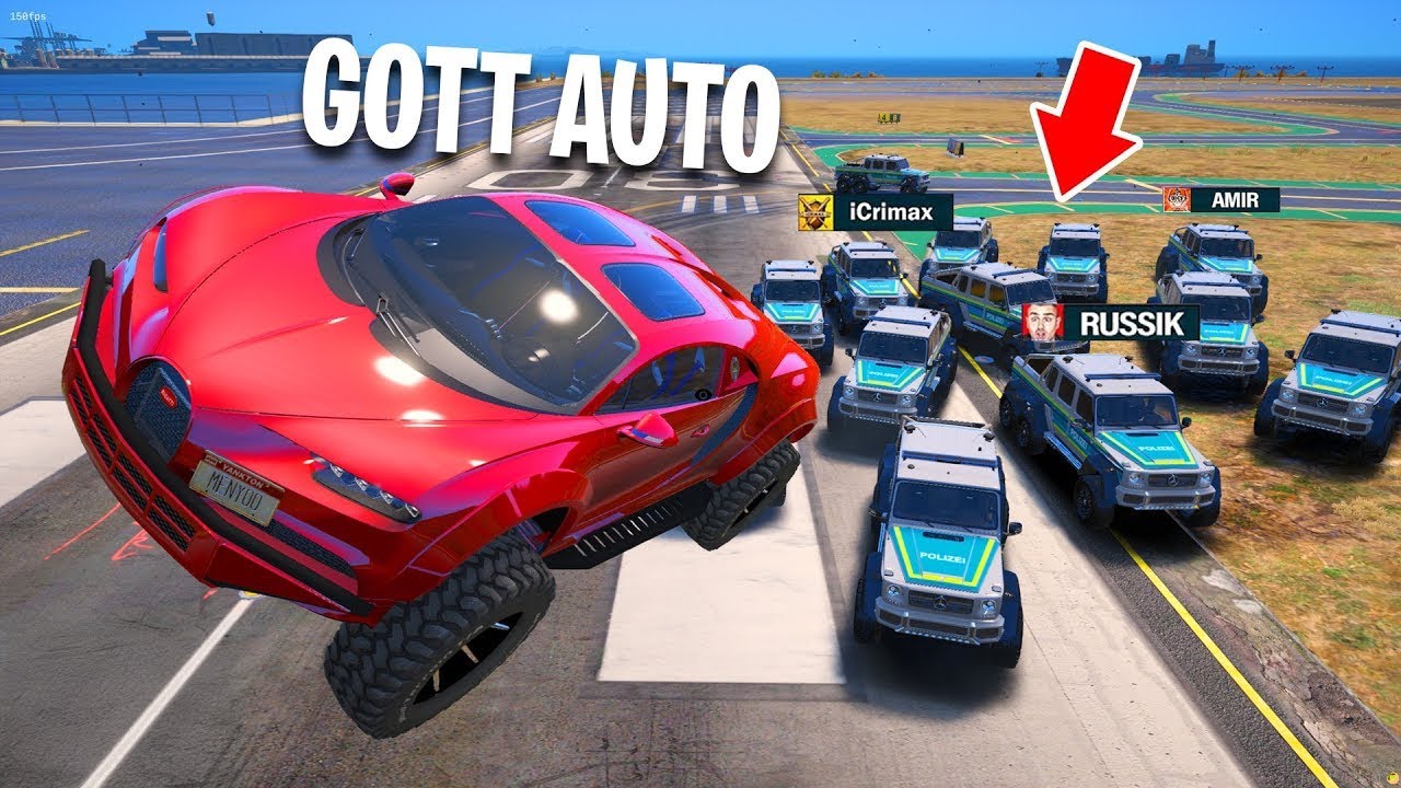 *VERBOTENES* HACK AUTO um gegen 4 YOUTUBER ZU GEWINNEN!