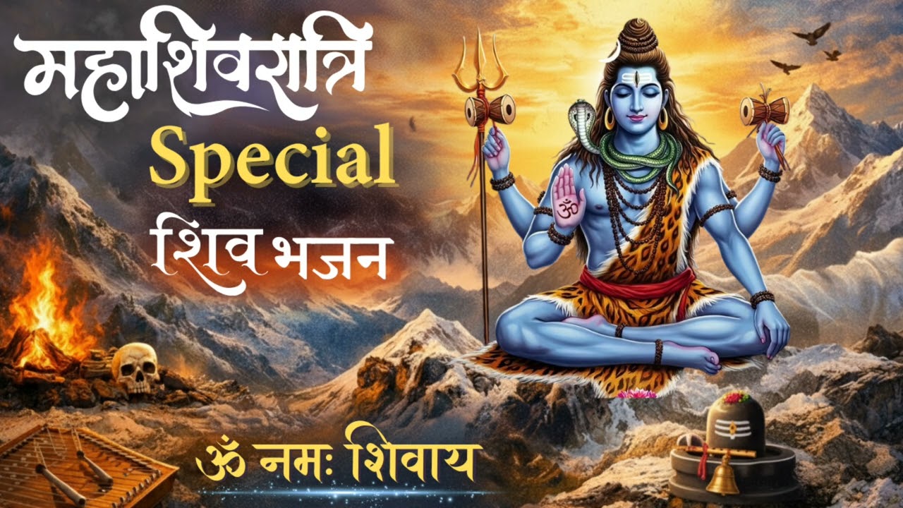 महाशिवरात्रि पर मनोकामना पूर्ण करने वाला स्पेशल भजन 2026  | हर सोमवार को सुने मनोकामना पूर्ण होगी 
