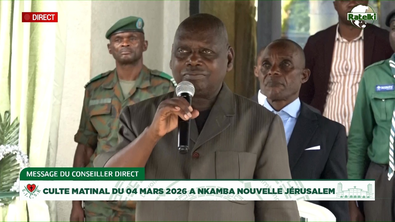 MESSAGE MATINAL DU CONSEILLER DIRECT PAPA ANDRE MBENZA KIANGANI, 04 MARS 2026 A NKAMBA