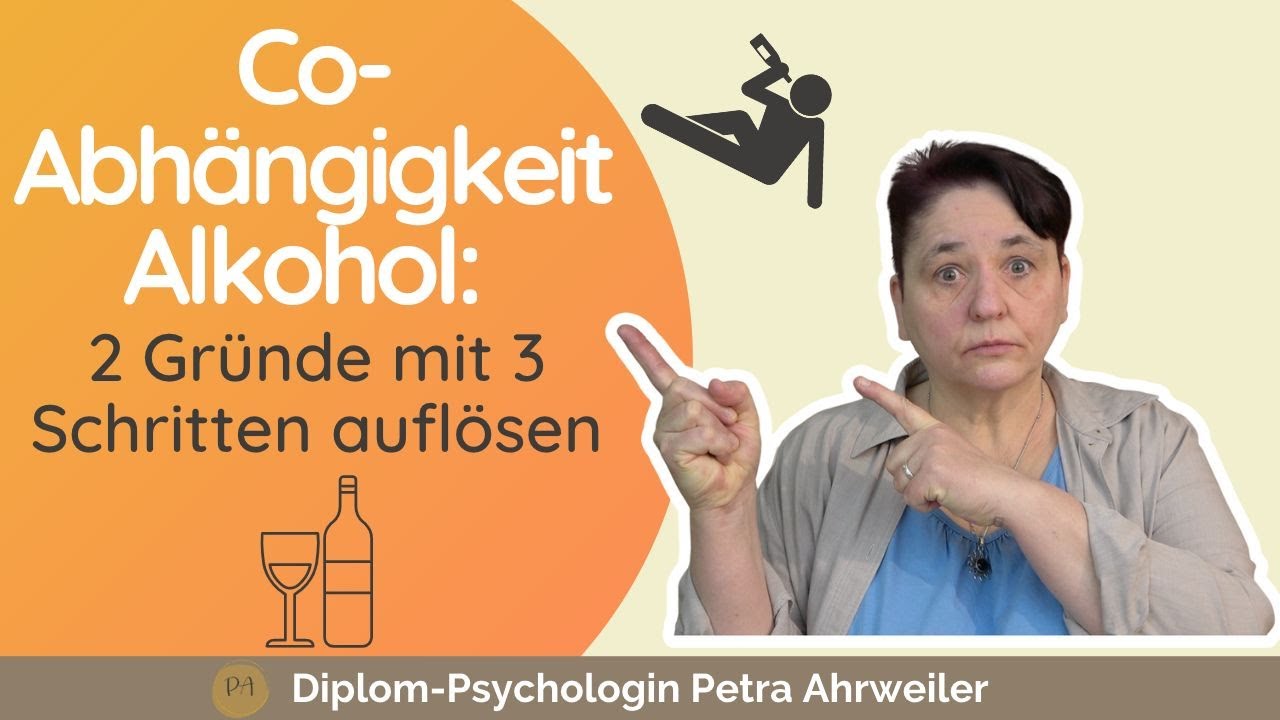 2 Gründe für deine Co-Abhängigkeit vom Alkohol und wie du sie mit 3 Schritten auflöst