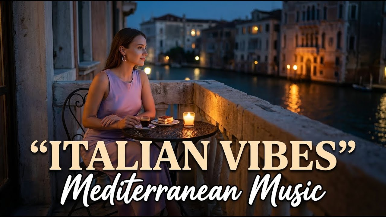 Golden Hour Amalfi Coast 🇮🇹 Mediterranean Music 2+ Hours | Lake Como 4K Relaxation