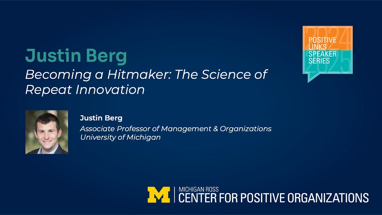 Becoming a Hitmaker: The Science of Repeat Innovation
