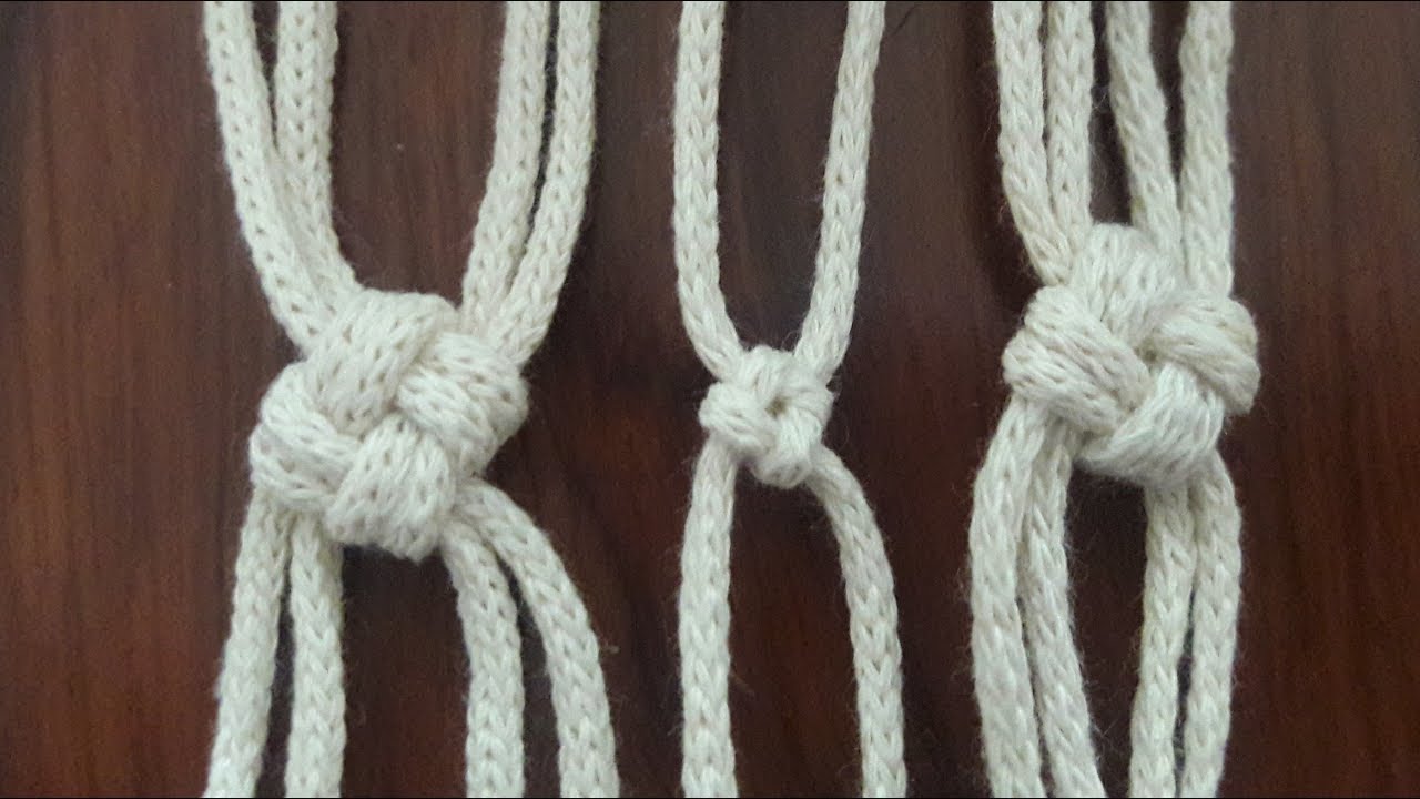 DİY, Macrame, Çin Düğüm, Zar Düğüm, Tutorial -  Chinese Knot, Dice Knot Making