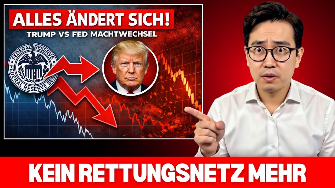 Trump hat die Fed gerade beendet: Der große Markt-Zusammenbruch hat begonnen