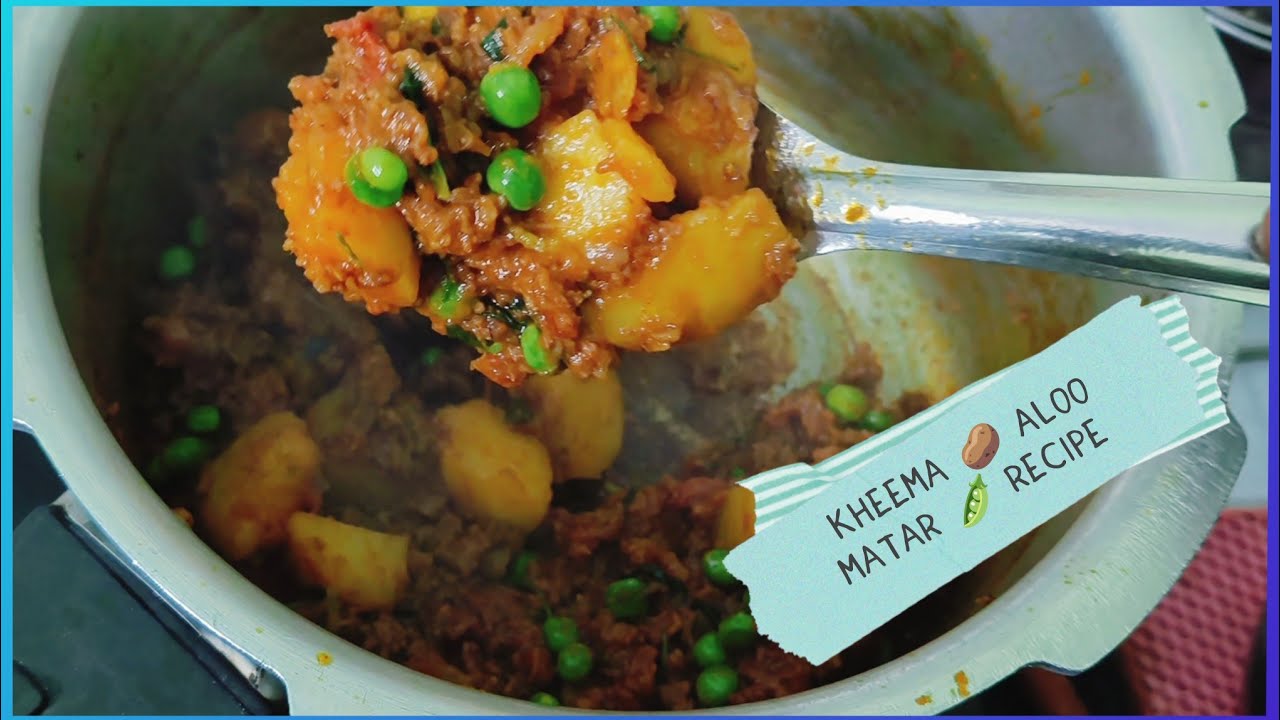 As salamu alaikum.alhamdulillah ajh my ßanayi||Kheema 🥔Aloo Matar 🫛 Recipe 😋 Video Dekho Aplog 😊