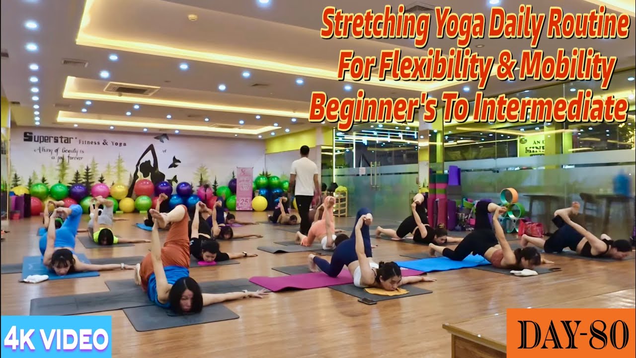 DAY-80 Stretching Yoga Daily Routine For Flexibility & Mobility | Master Ranjeet Singh Bhatia |