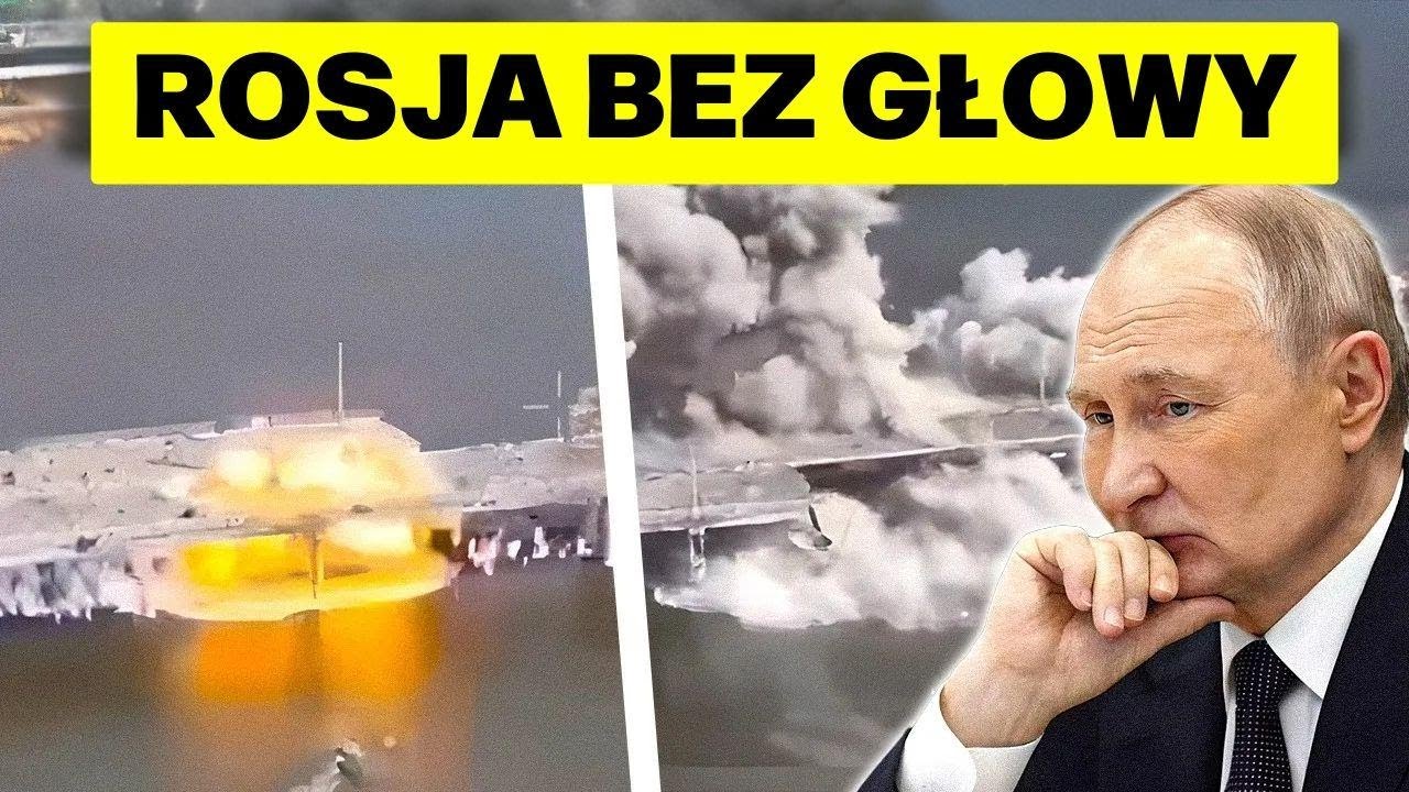 Ukraina zn&oacute;w atakuje Most Krymski &ndash; reżim Putina w panice