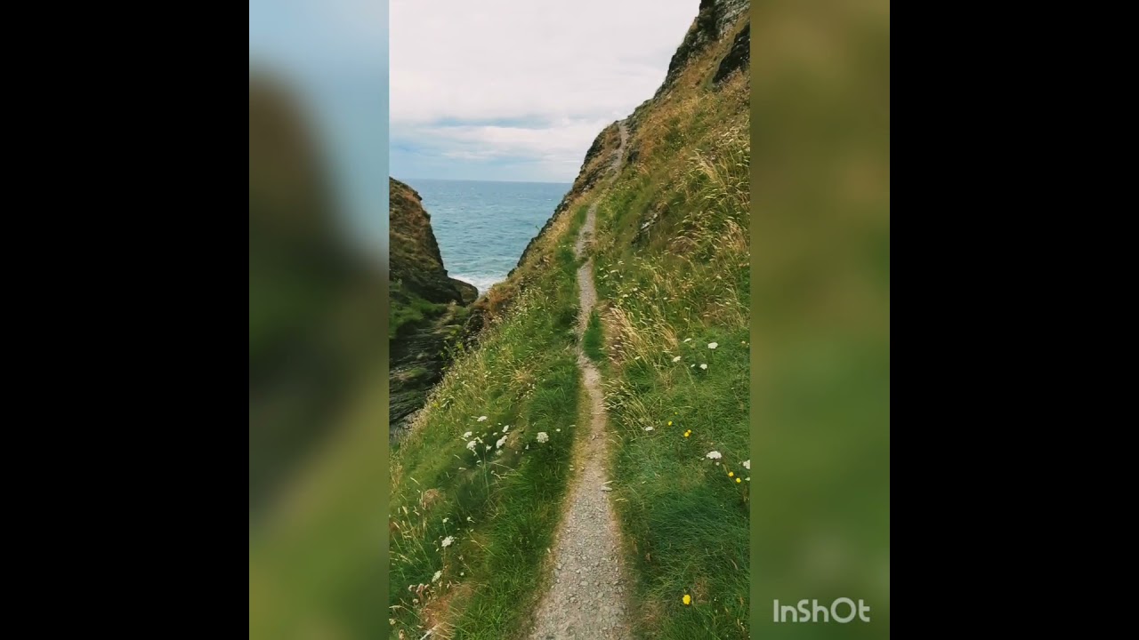 Mwnt Cliff Walk, Sea view, Ceredigion, Wales