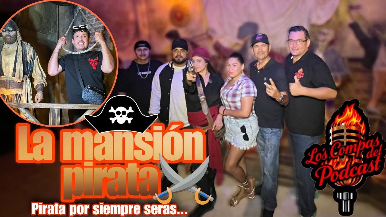 Piratas Por un Dia en🏴‍☠️ LA MANSIÓN PIRATA 🏴‍☠️