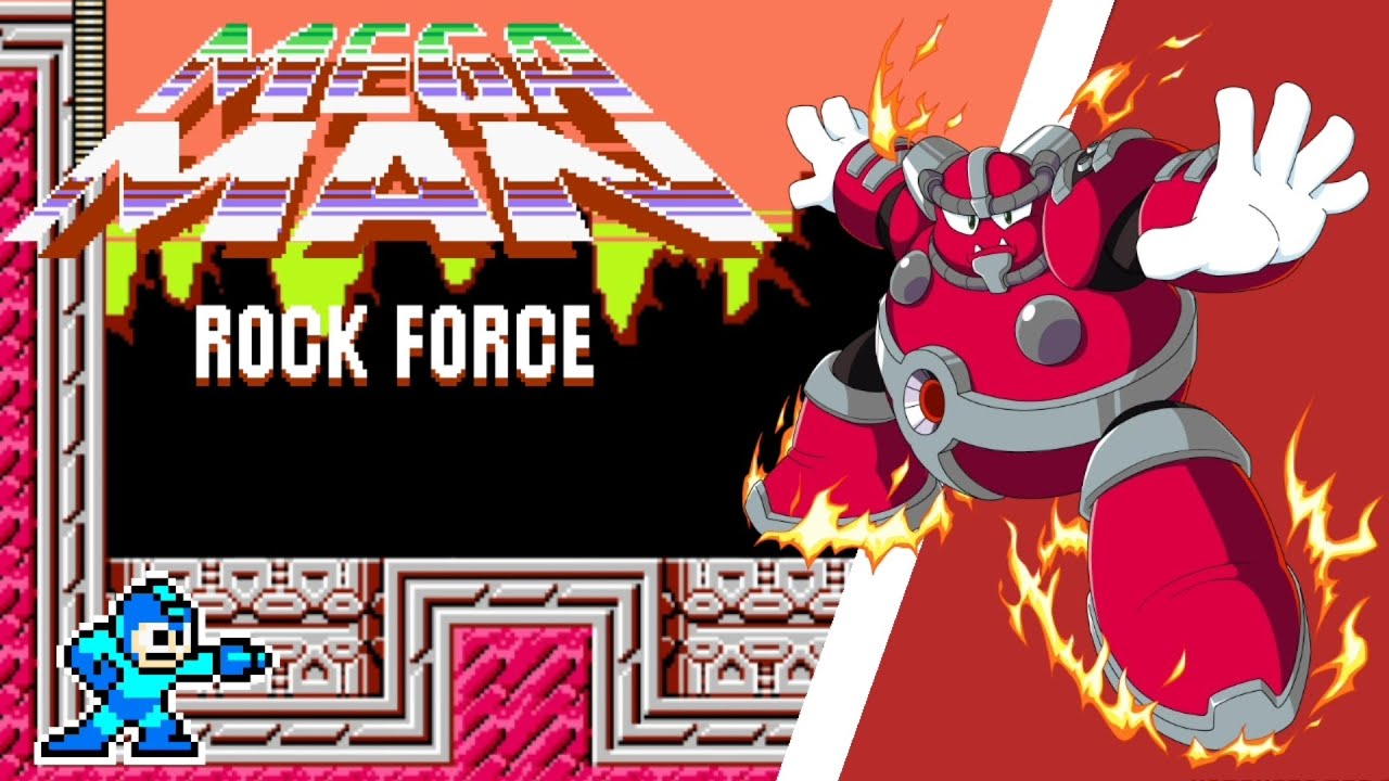 Gameplay : Mega Man Rock Force - Flare Man