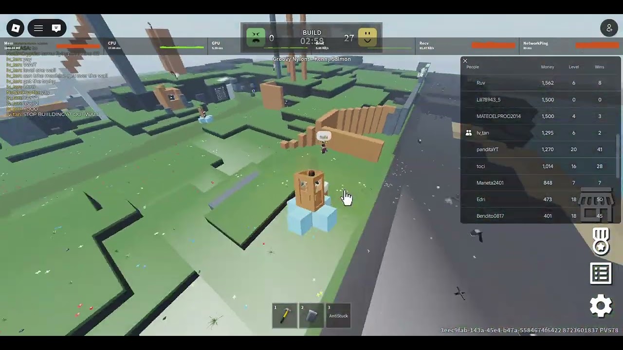 using rockets to evade the zombies aka the IRS (in roblox)