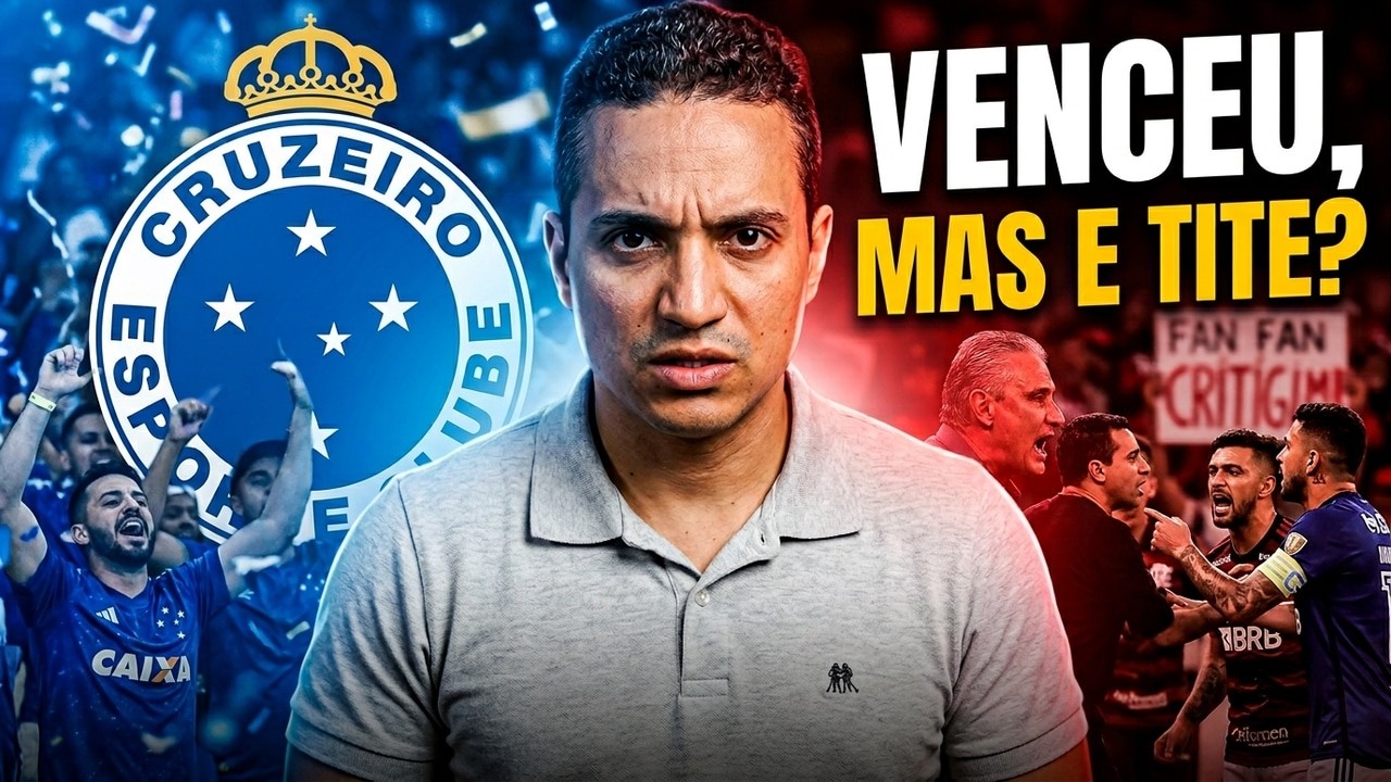 Final confusa, vitória importante: Cruzeiro respira e Tite sobrevive | Momento Esportivo