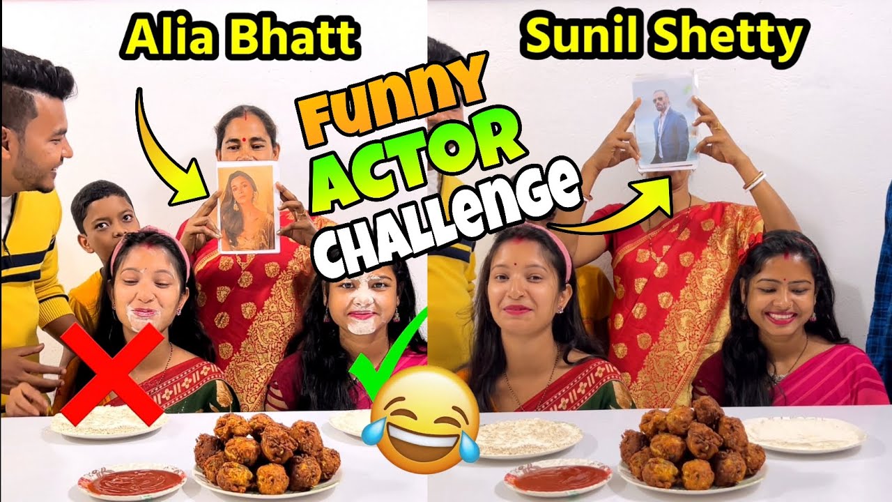 Funny Guess The Actor Challenge with Family