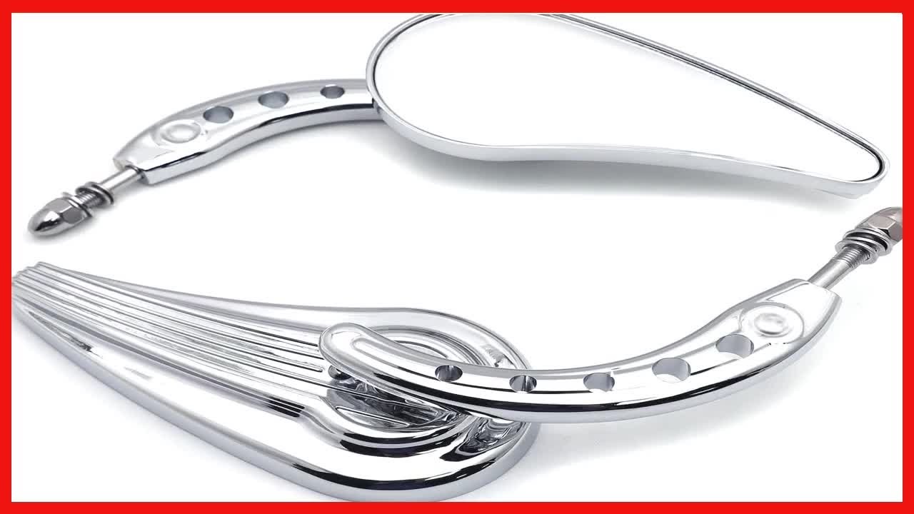 Heavy Duty Aluminum Motorcycle Mirrors Designed To Elevate Your Harley Style