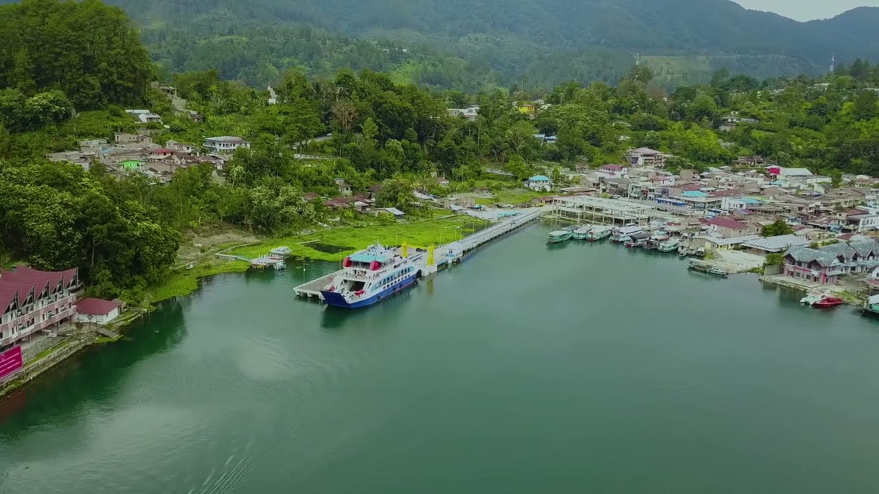 Danau Toba Drone View