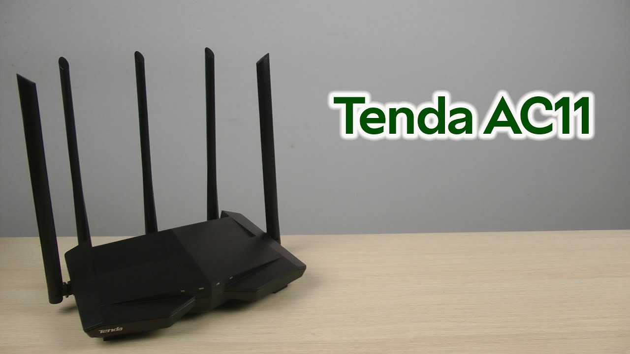 Розпаковка Tenda AC11