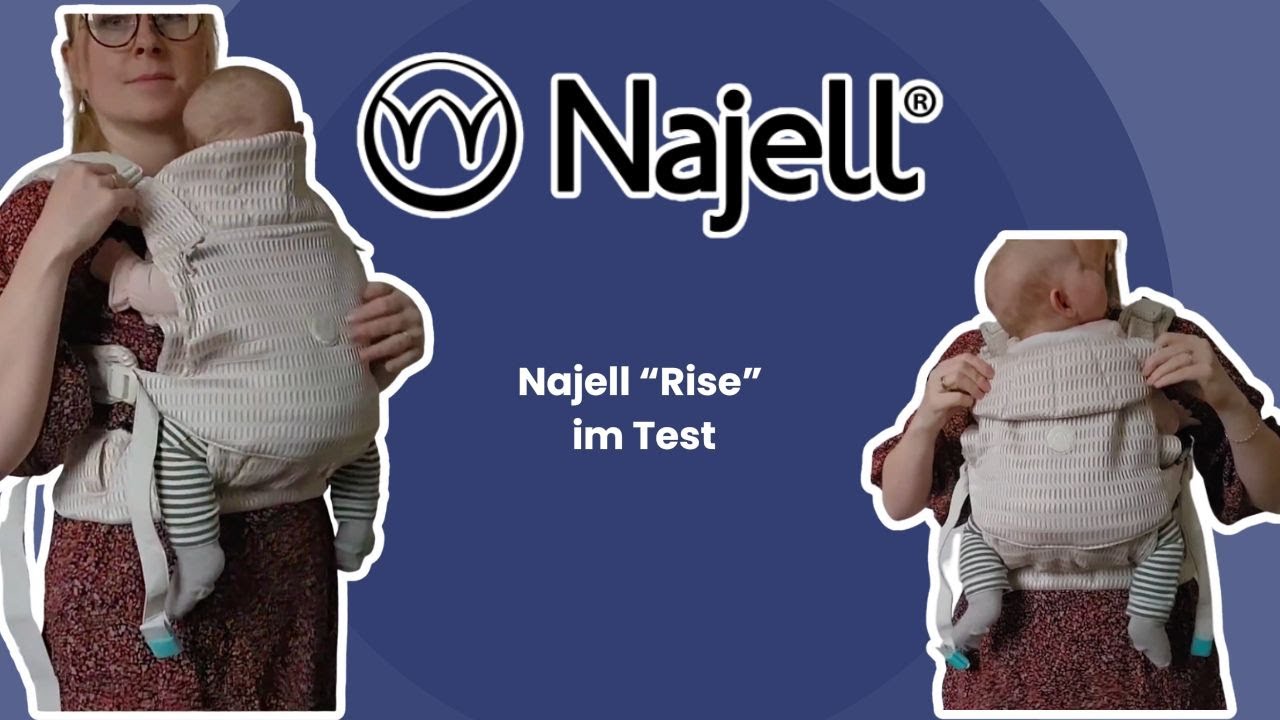 Test: Najell Rise Babytrage im Alltag | #unboxing & #test #najell #babytrage #produkttest
